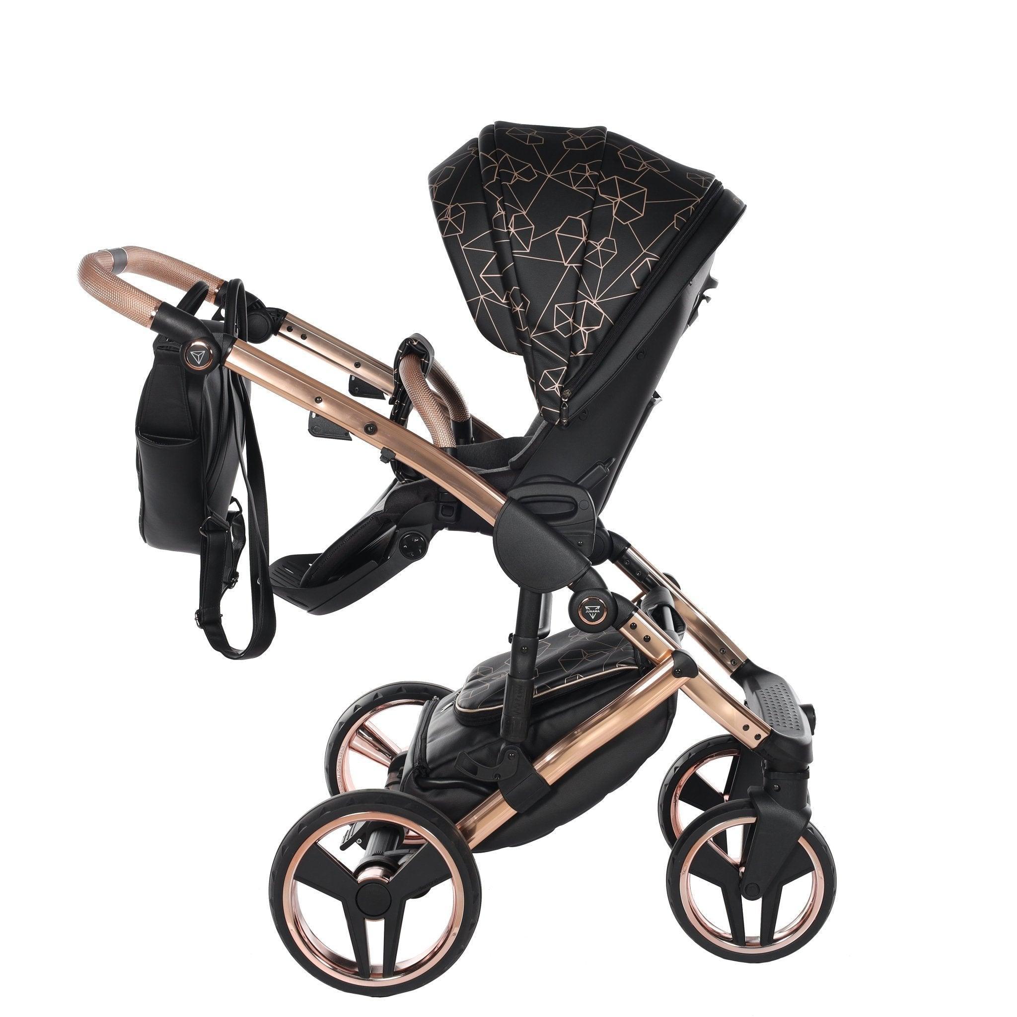 Junama - Heart - Black 2x1 - Bebegui - Cadeiras Auto e Carrinhos