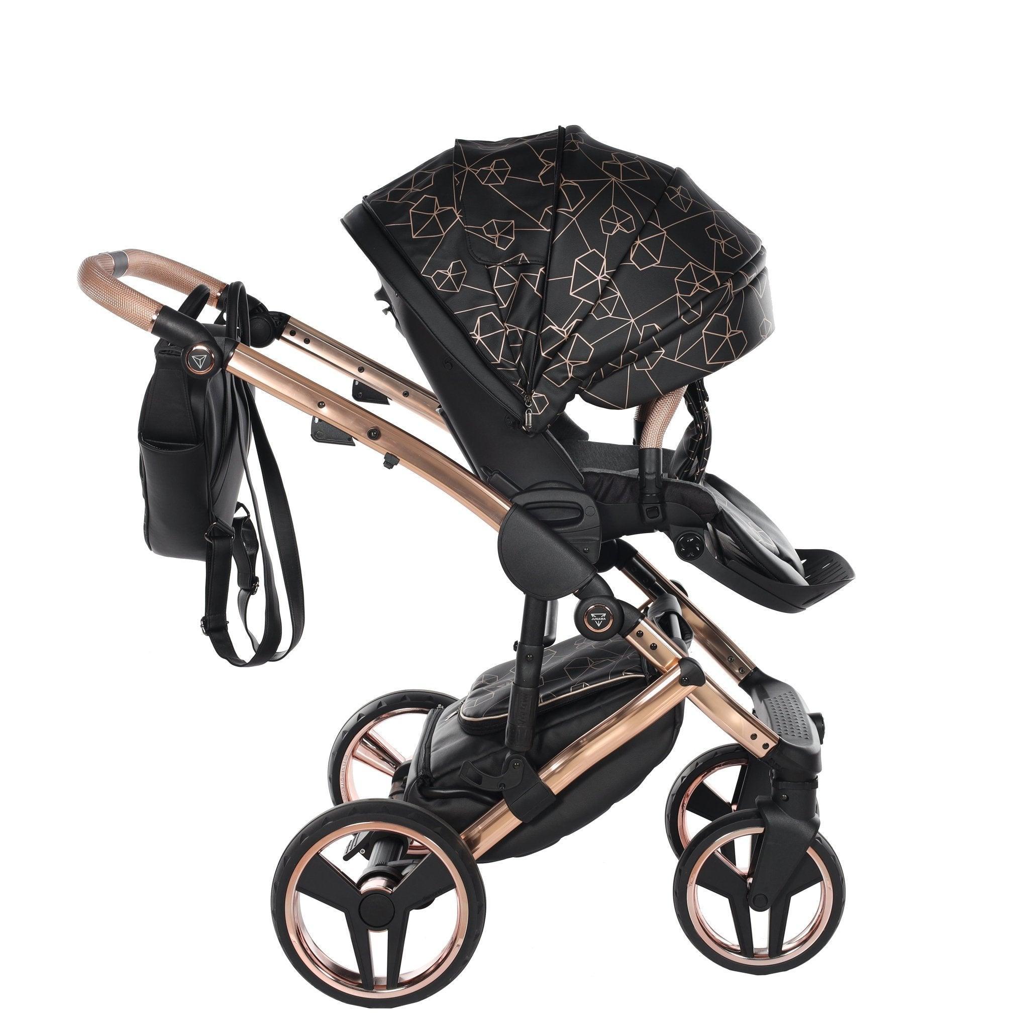 Junama - Heart - Black 2x1 - Bebegui - Cadeiras Auto e Carrinhos