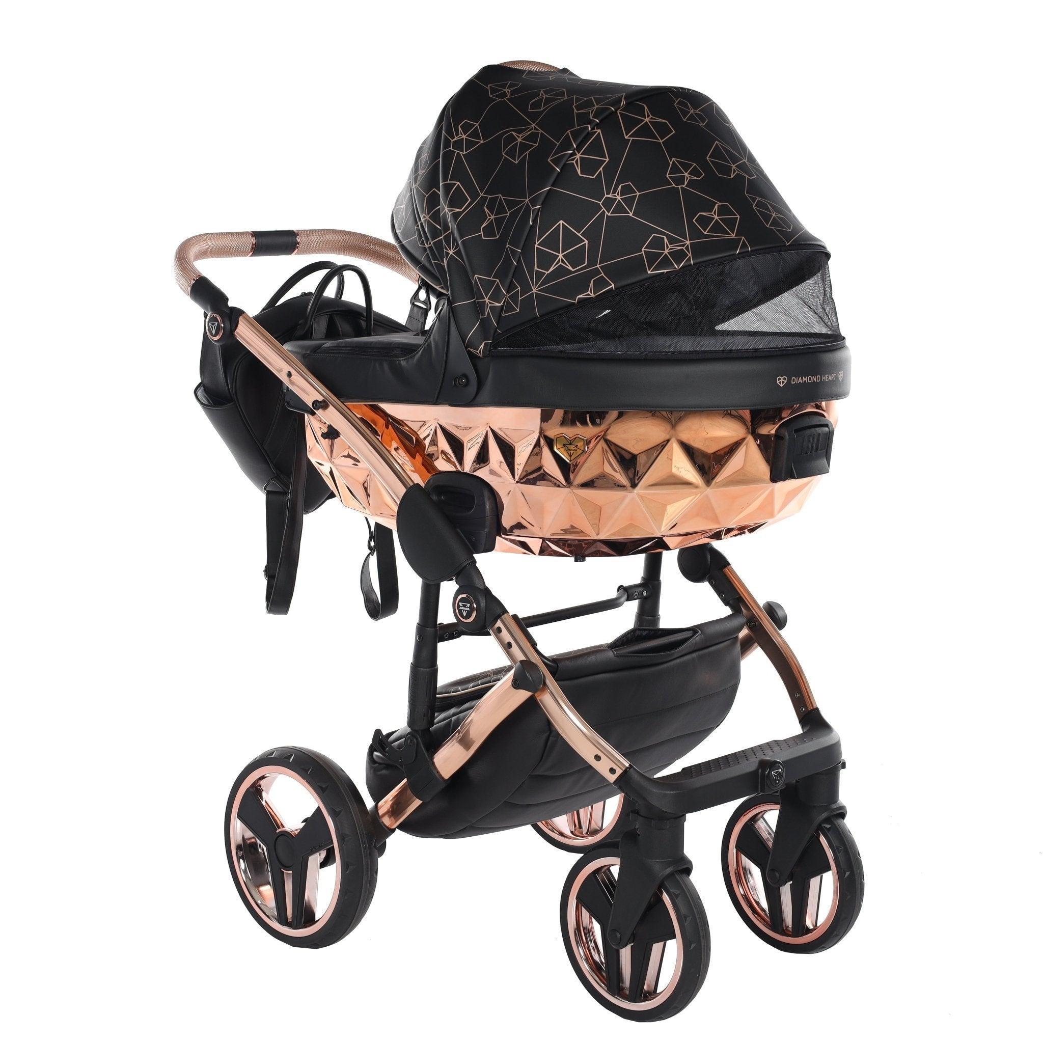 Junama - Heart - Black 2x1 - Bebegui - Cadeiras Auto e Carrinhos