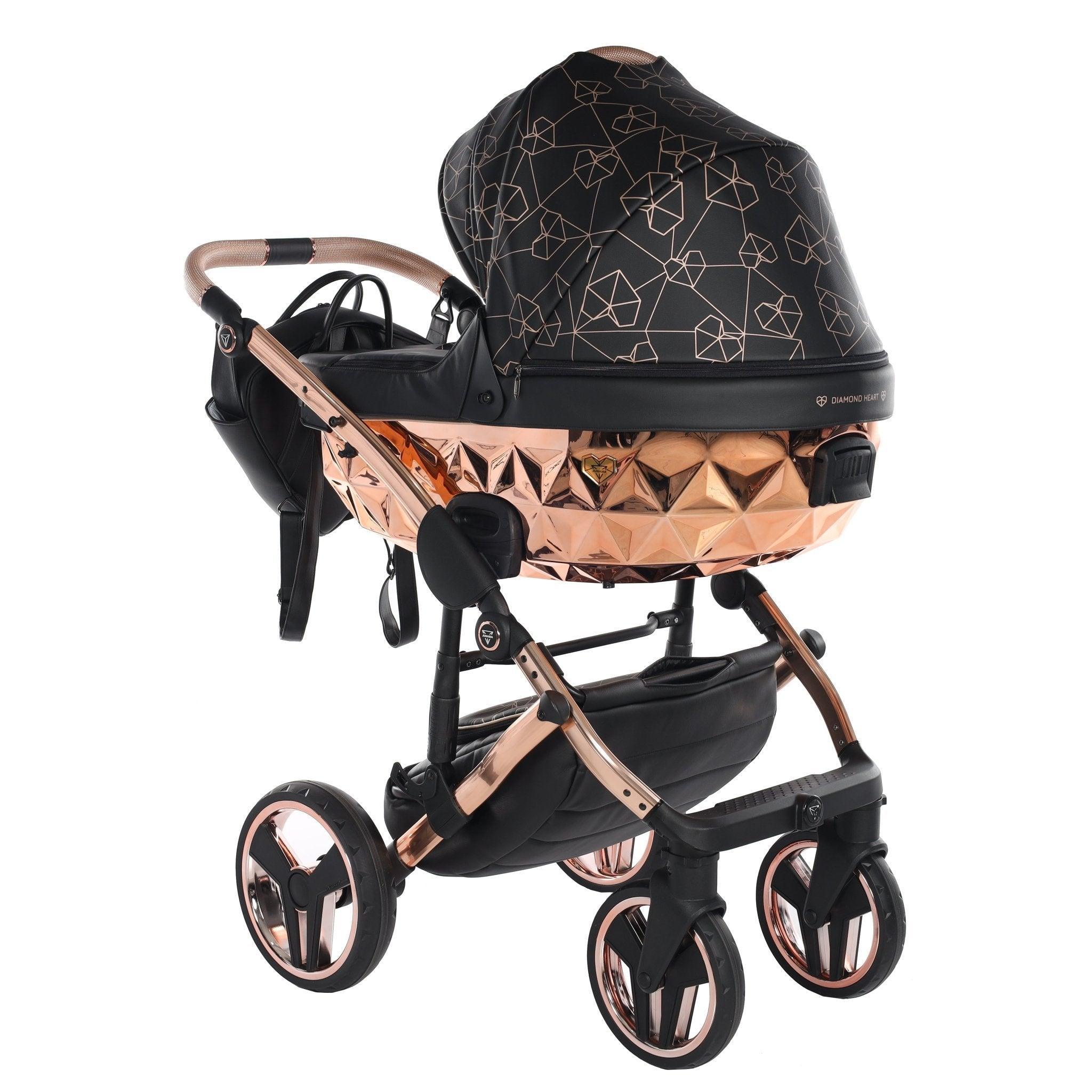 Junama - Heart - Black 2x1 - Bebegui - Cadeiras Auto e Carrinhos