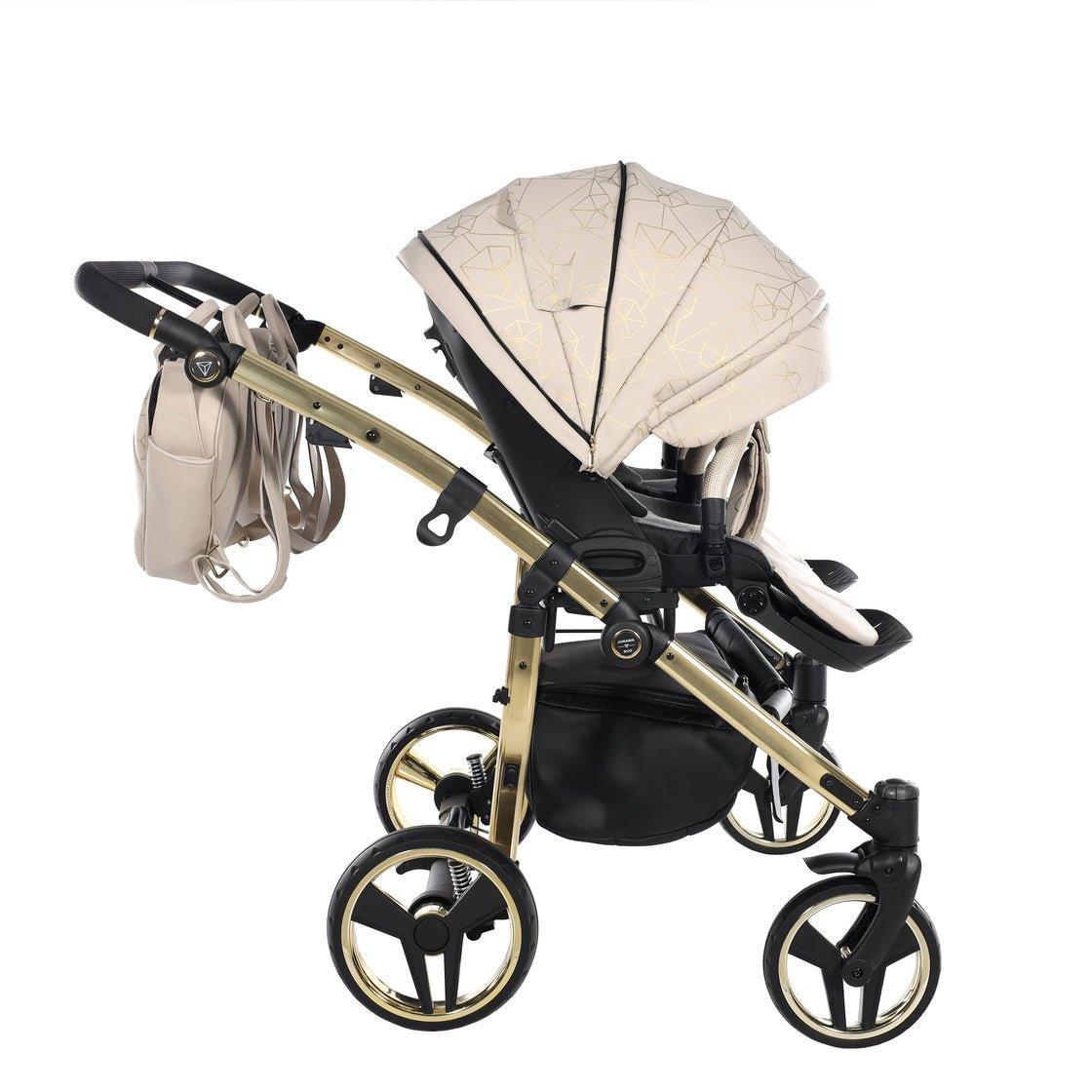 Junama - Heart Duo - Beige/Gold - Bebegui - Cadeiras Auto e Carrinhos