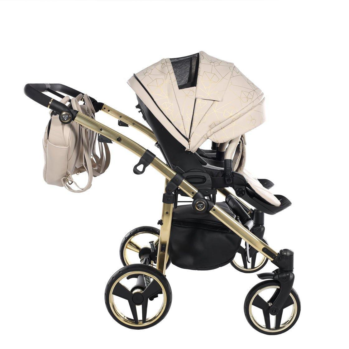 Junama - Heart Duo - Beige/Gold - Bebegui - Cadeiras Auto e Carrinhos