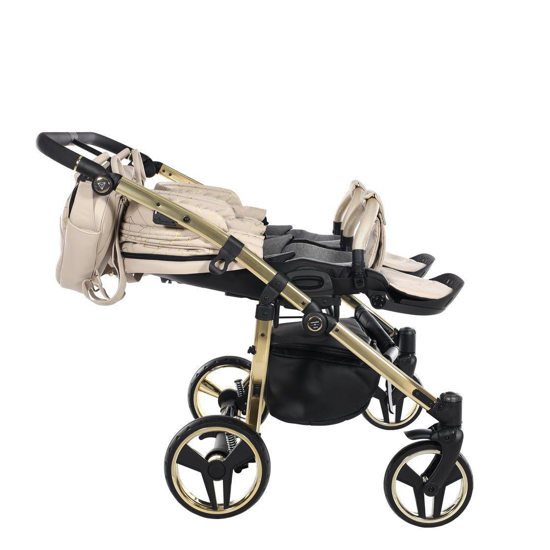 Junama - Heart Duo - Beige/Gold - Bebegui - Cadeiras Auto e Carrinhos