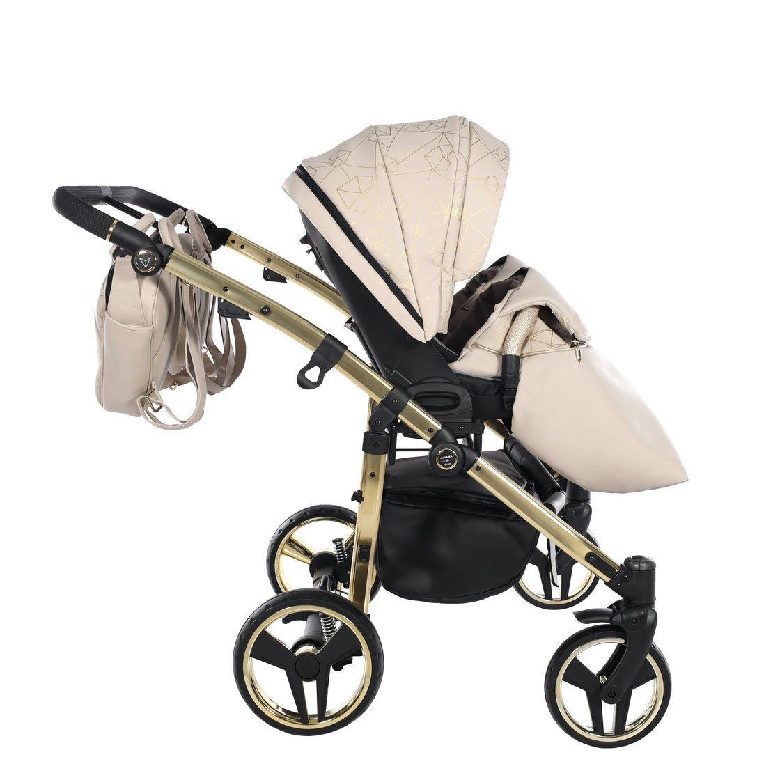 Junama - Heart Duo - Beige/Gold - Bebegui - Cadeiras Auto e Carrinhos