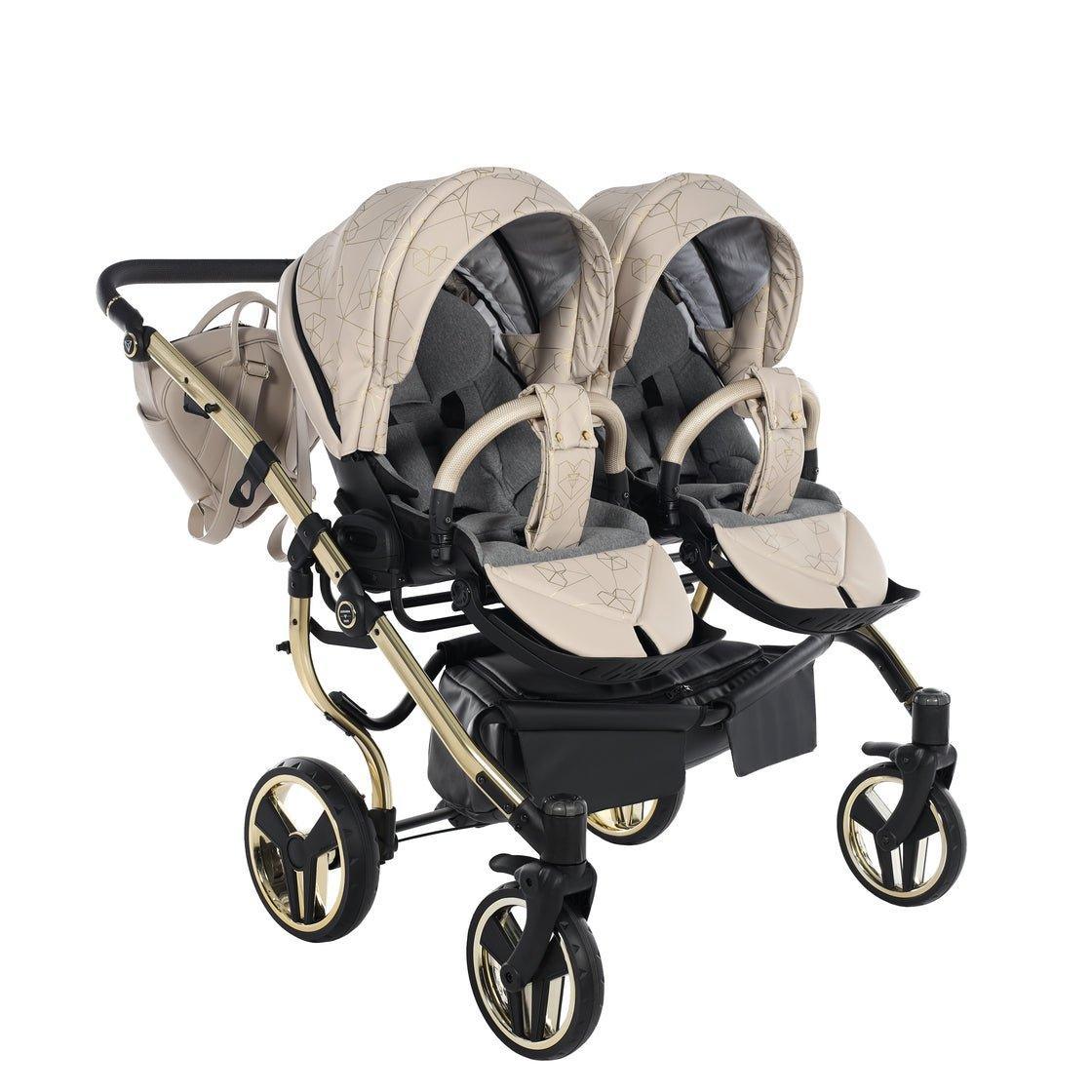 Junama - Heart Duo - Beige/Gold - Bebegui - Cadeiras Auto e Carrinhos
