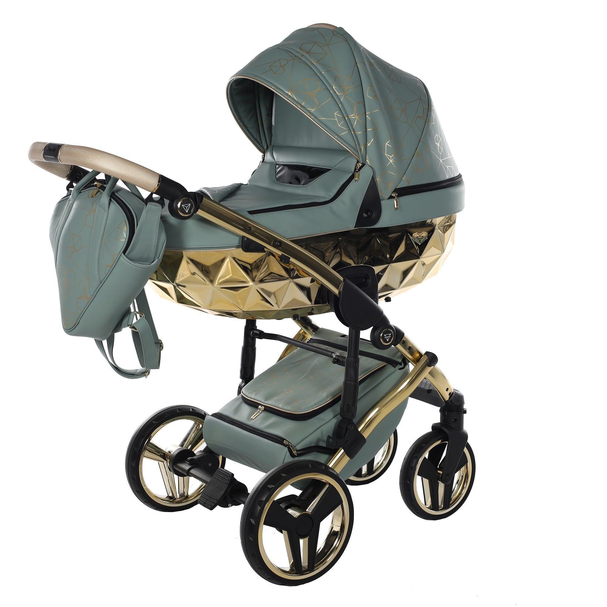 Junama - Heart - Green/Gold - Bebegui - Cadeiras Auto e Carrinhos