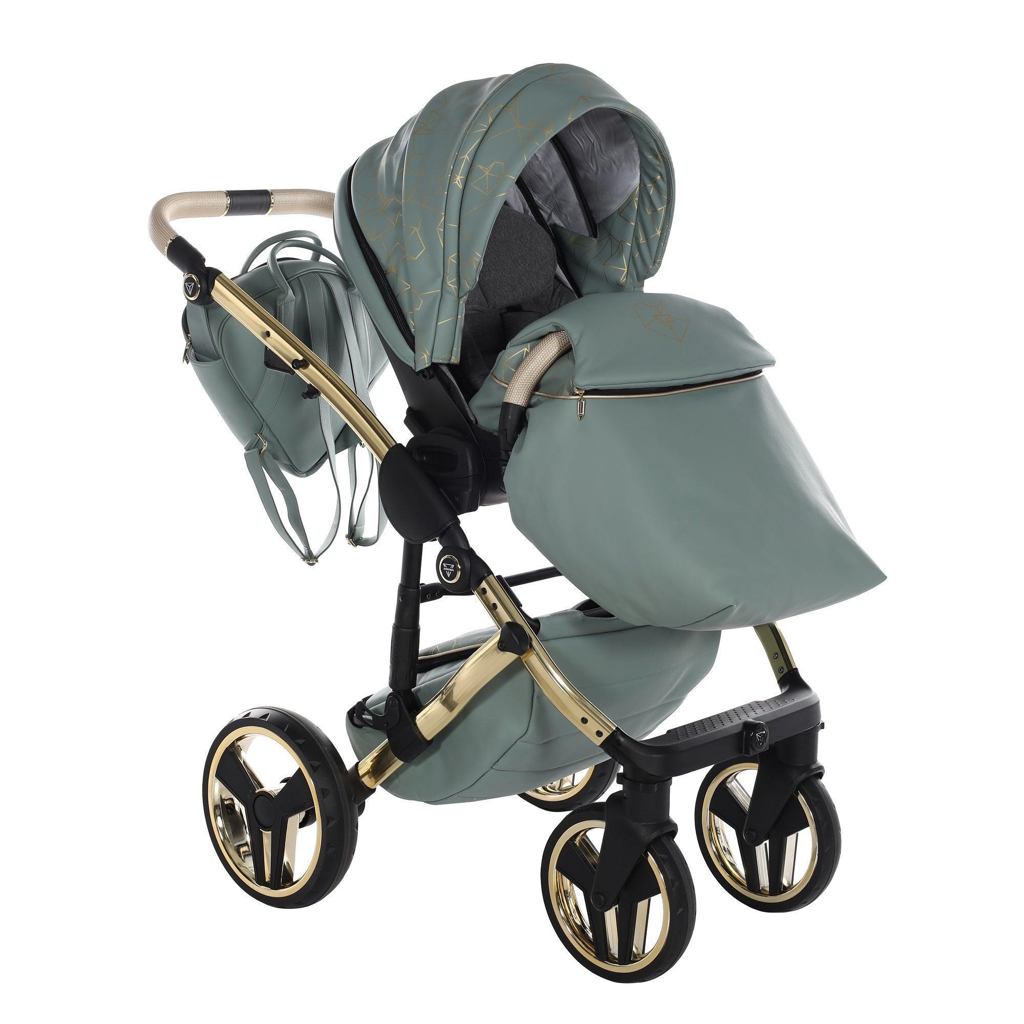 Junama - Heart - Green/Gold - Bebegui - Cadeiras Auto e Carrinhos