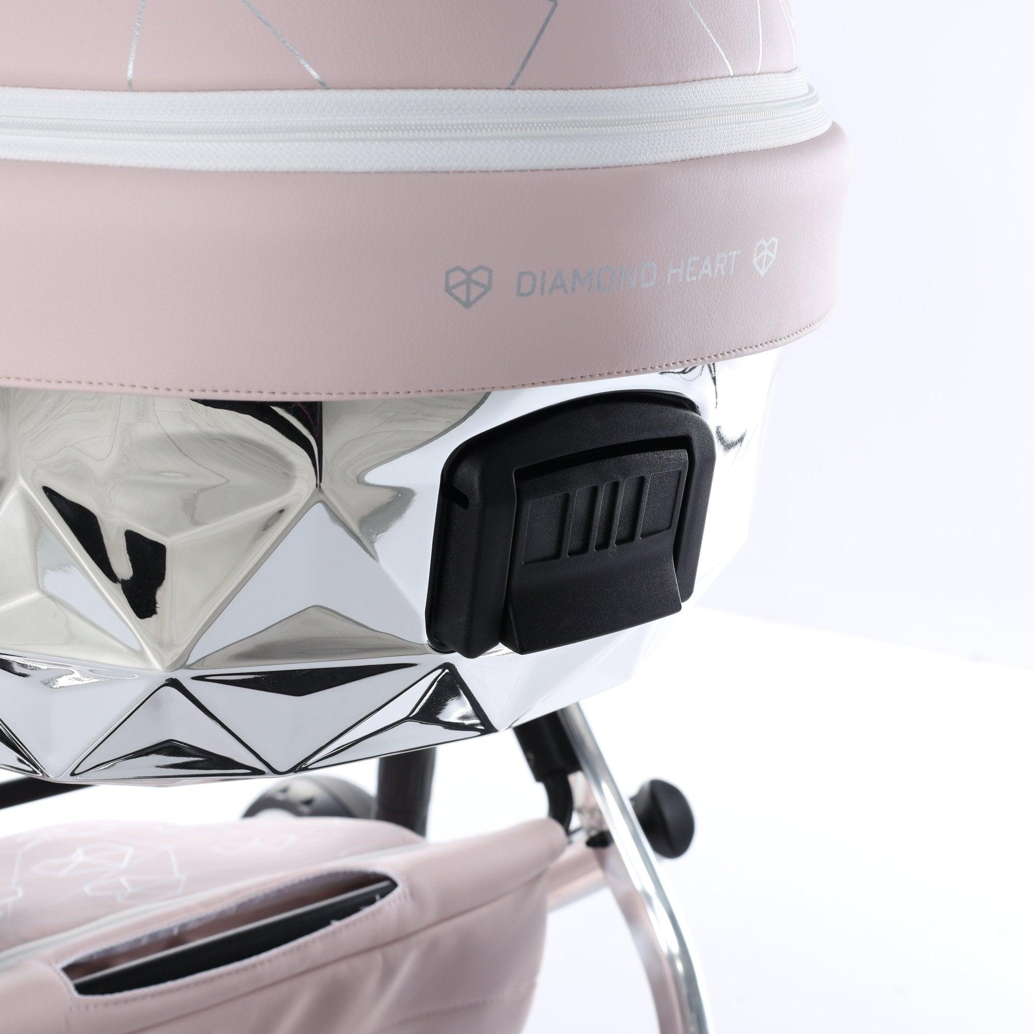 Junama - Heart - Pink 2x1 - Bebegui - Cadeiras Auto e Carrinhos