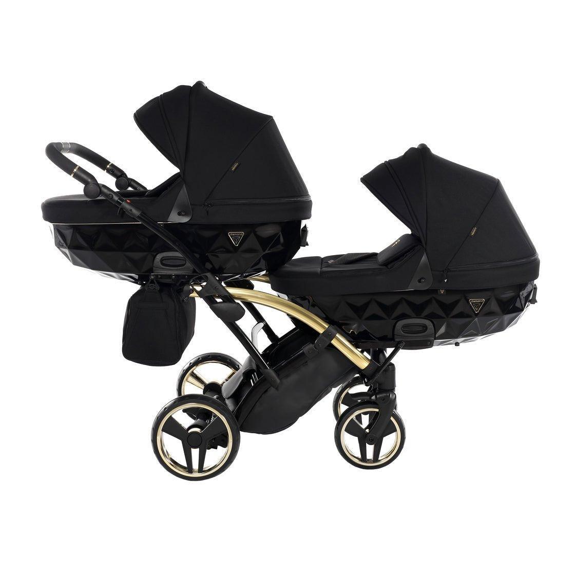 Junama S-Line Duo Slim - Black/Gold - Bebegui - Cadeiras Auto e Carrinhos