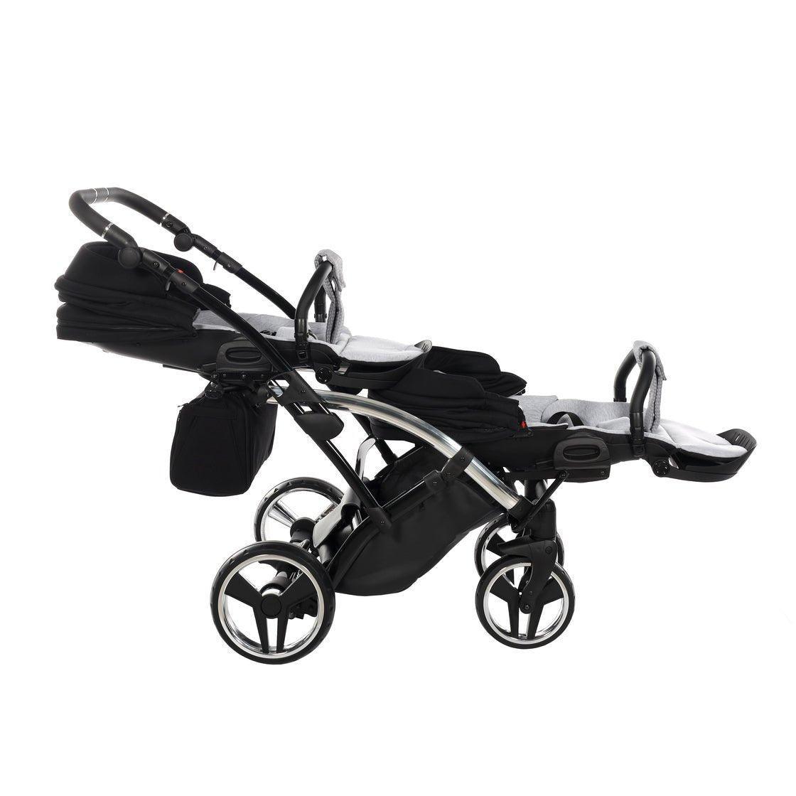 Junama S-Line Duo Slim - Grey/Silver - Bebegui - Cadeiras Auto e Carrinhos