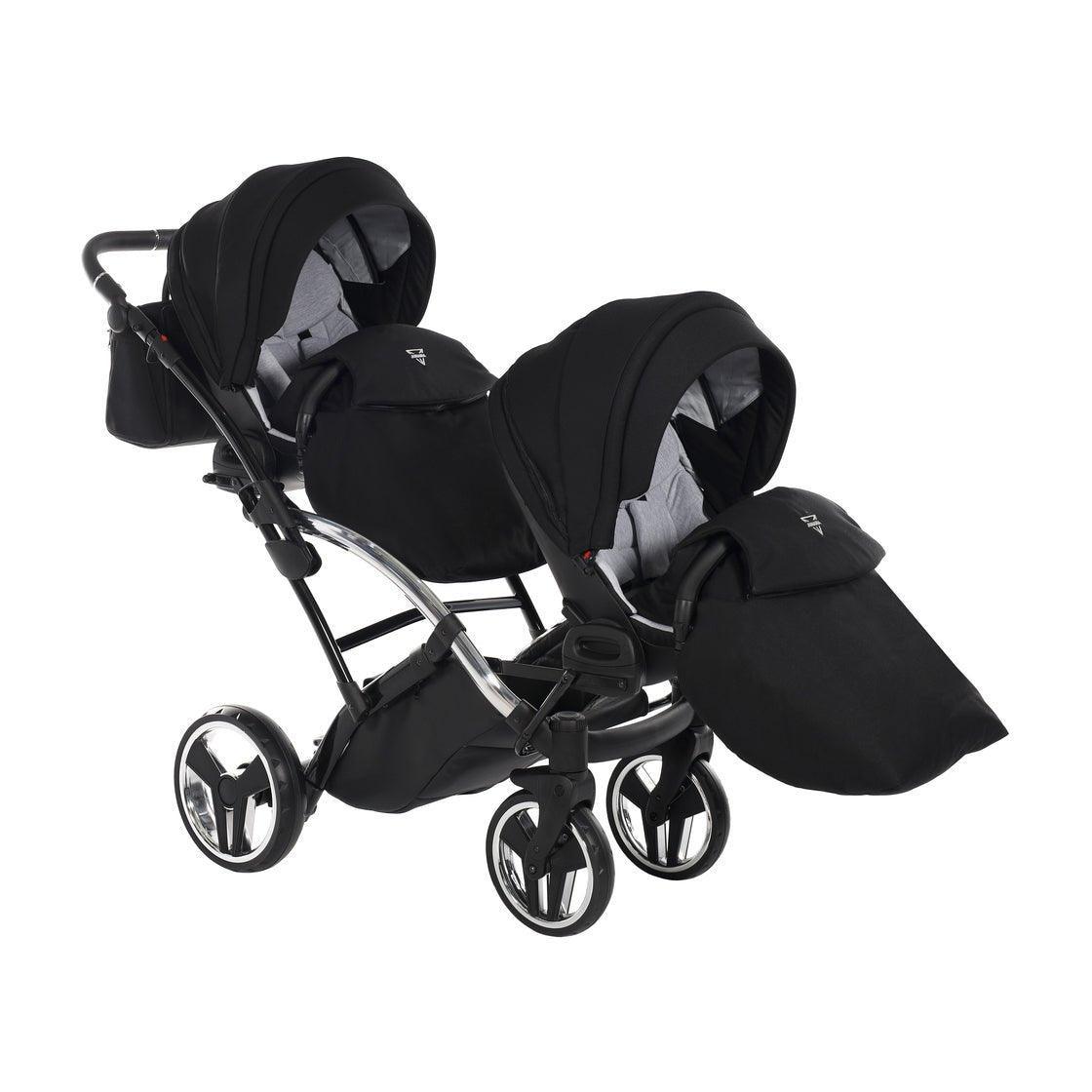 Junama S-Line Duo Slim - Grey/Silver - Bebegui - Cadeiras Auto e Carrinhos