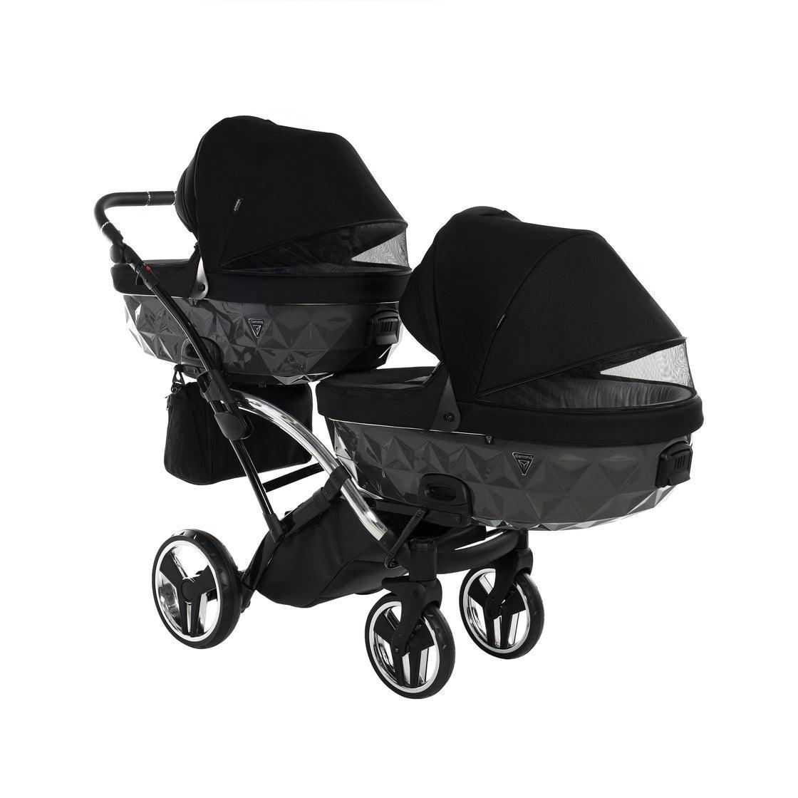 Junama S-Line Duo Slim - Grey/Silver - Bebegui - Cadeiras Auto e Carrinhos