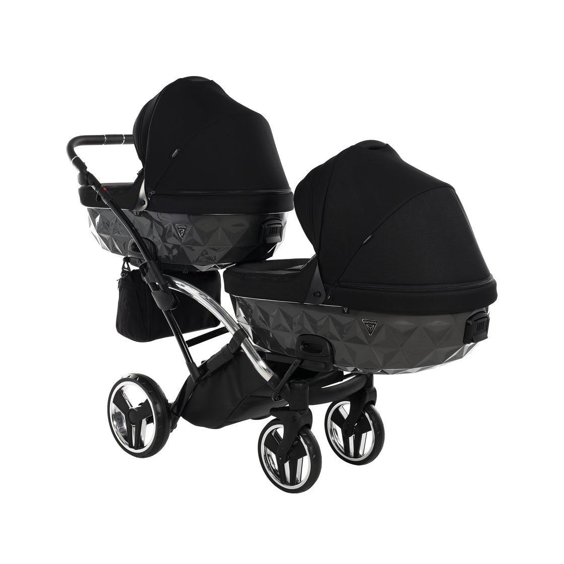 Junama S-Line Duo Slim - Grey/Silver - Bebegui - Cadeiras Auto e Carrinhos
