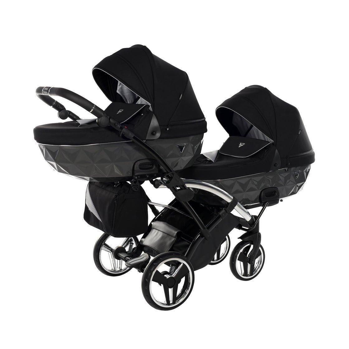 Junama S-Line Duo Slim - Grey/Silver - Bebegui - Cadeiras Auto e Carrinhos
