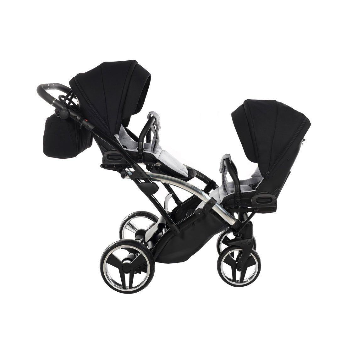 Junama S-Line Duo Slim - Grey/Silver - Bebegui - Cadeiras Auto e Carrinhos