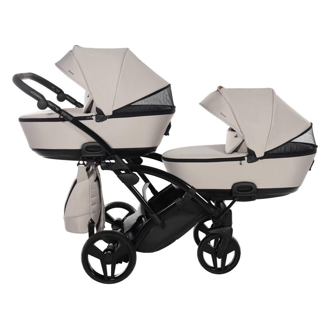 Junama Space Duo Slim - Beige - Bebegui - Cadeiras Auto e Carrinhos