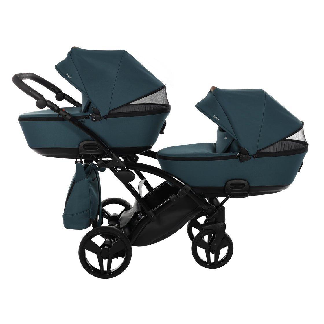 Junama Space Duo Slim - Petrol Blue - Bebegui - Cadeiras Auto e Carrinhos