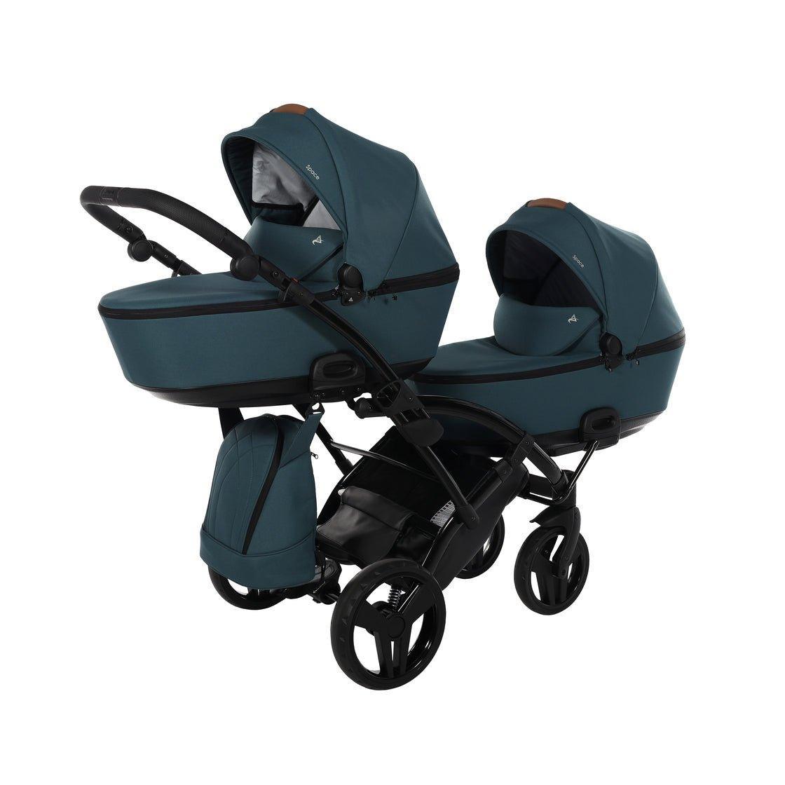 Junama Space Duo Slim - Petrol Blue - Bebegui - Cadeiras Auto e Carrinhos