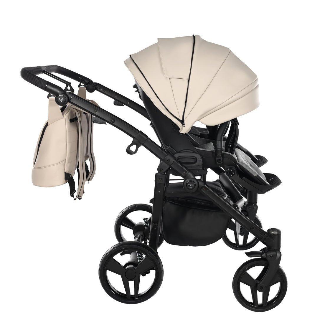 Junama - Space Eco Duo - Cream - Bebegui - Cadeiras Auto e Carrinhos