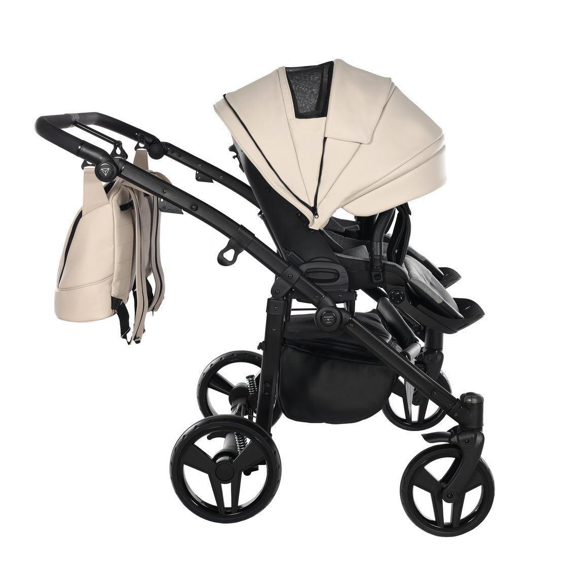 Junama - Space Eco Duo - Cream - Bebegui - Cadeiras Auto e Carrinhos