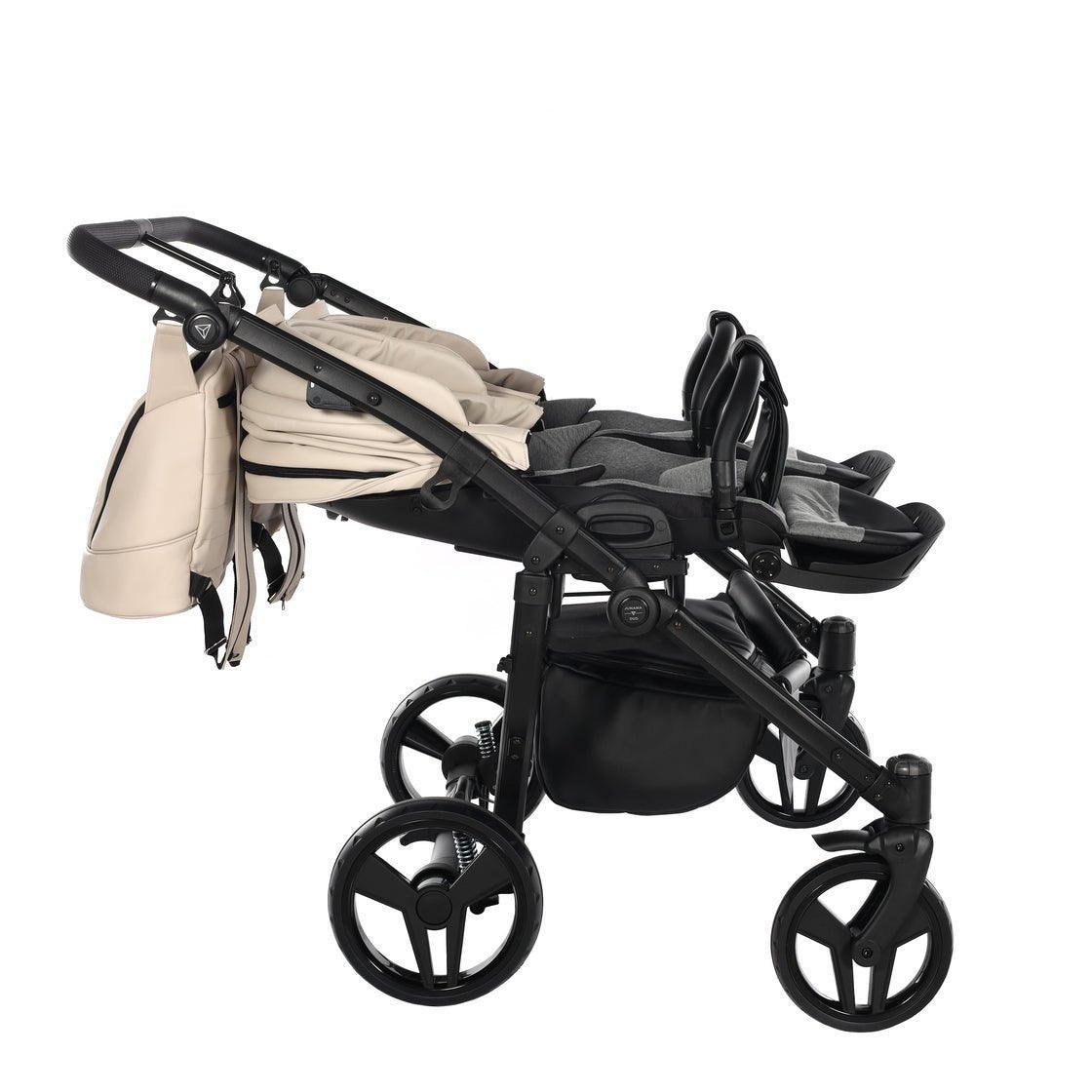 Junama - Space Eco Duo - Cream - Bebegui - Cadeiras Auto e Carrinhos