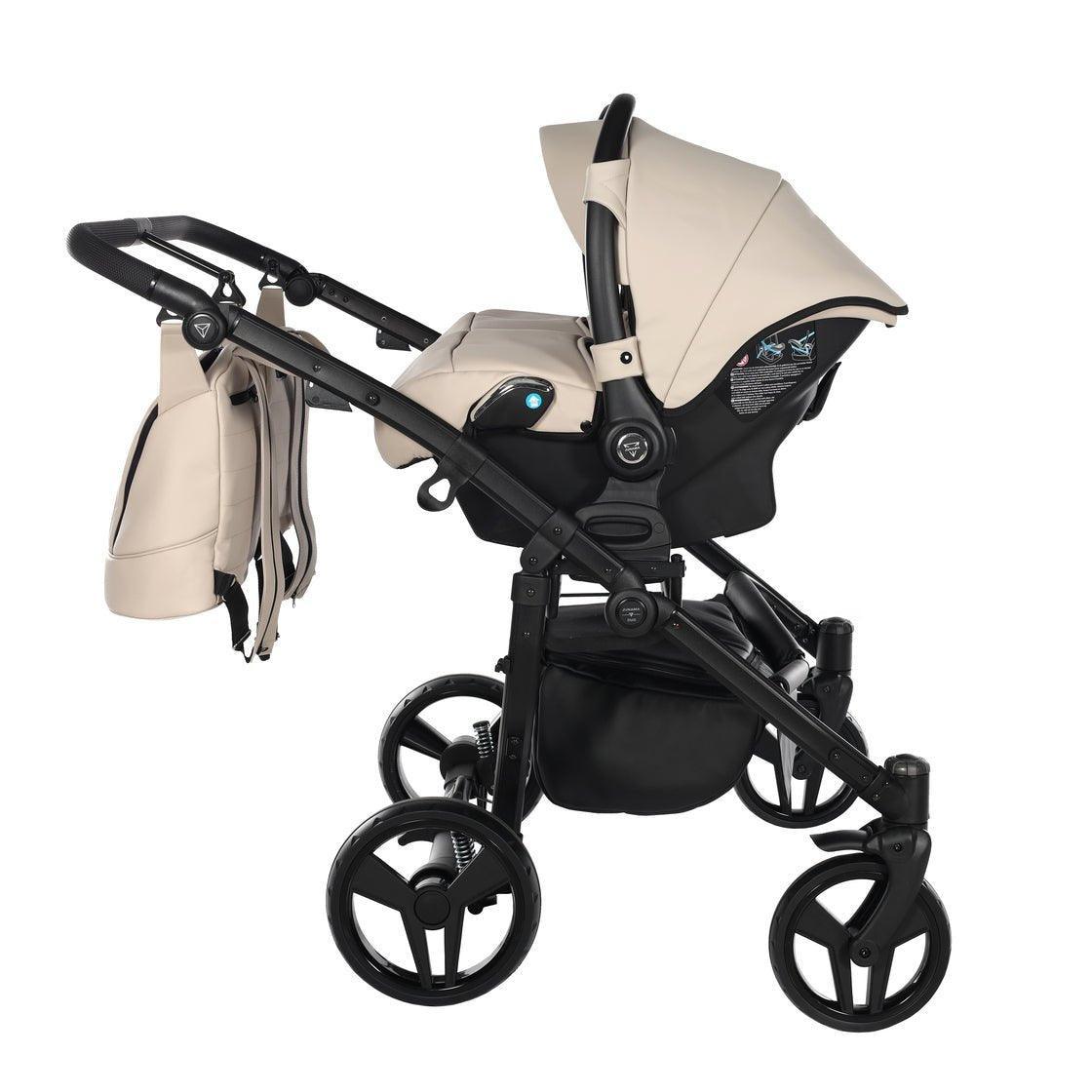 Junama - Space Eco Duo - Cream - Bebegui - Cadeiras Auto e Carrinhos