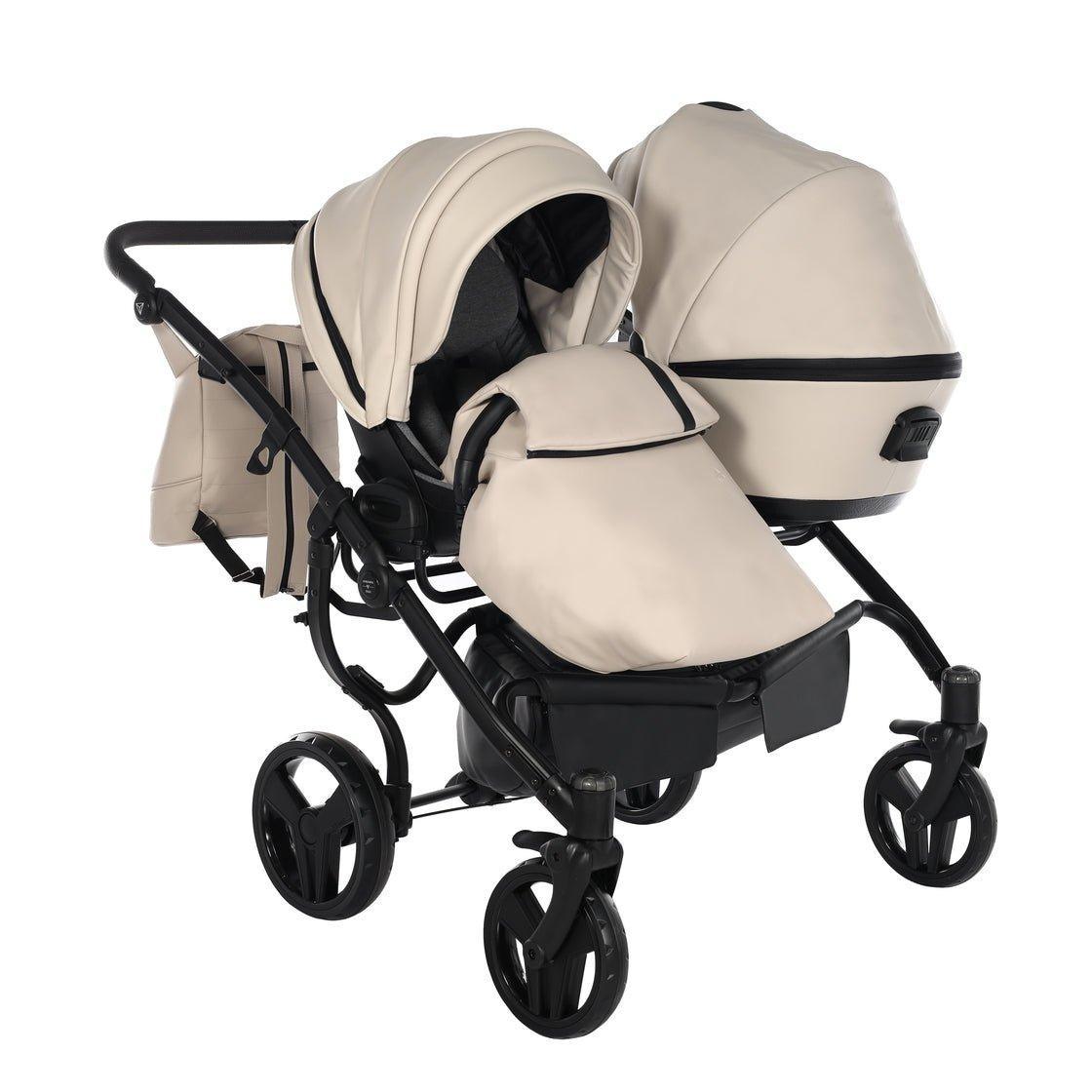 Junama - Space Eco Duo - Cream - Bebegui - Cadeiras Auto e Carrinhos