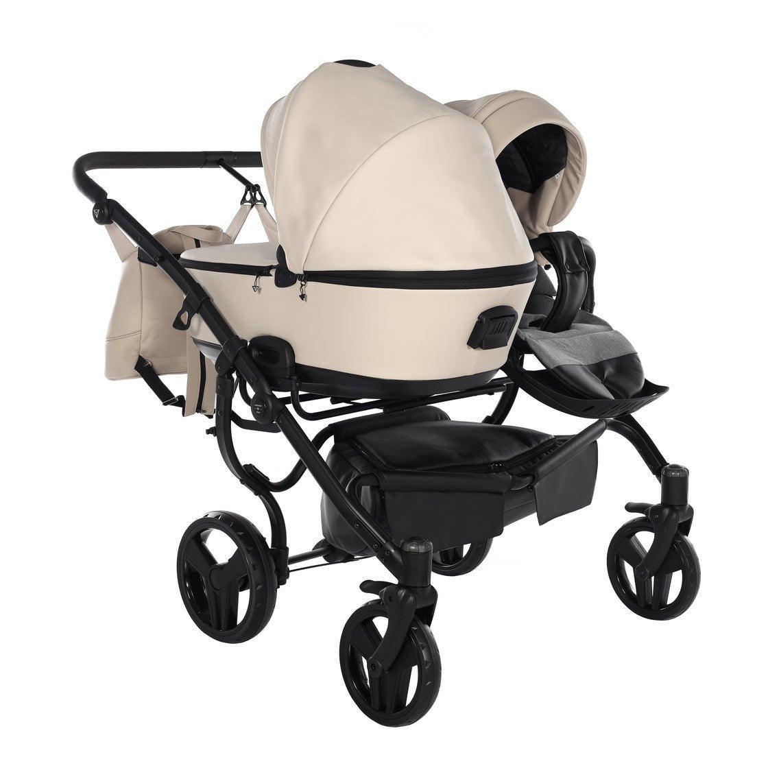Junama - Space Eco Duo - Cream - Bebegui - Cadeiras Auto e Carrinhos