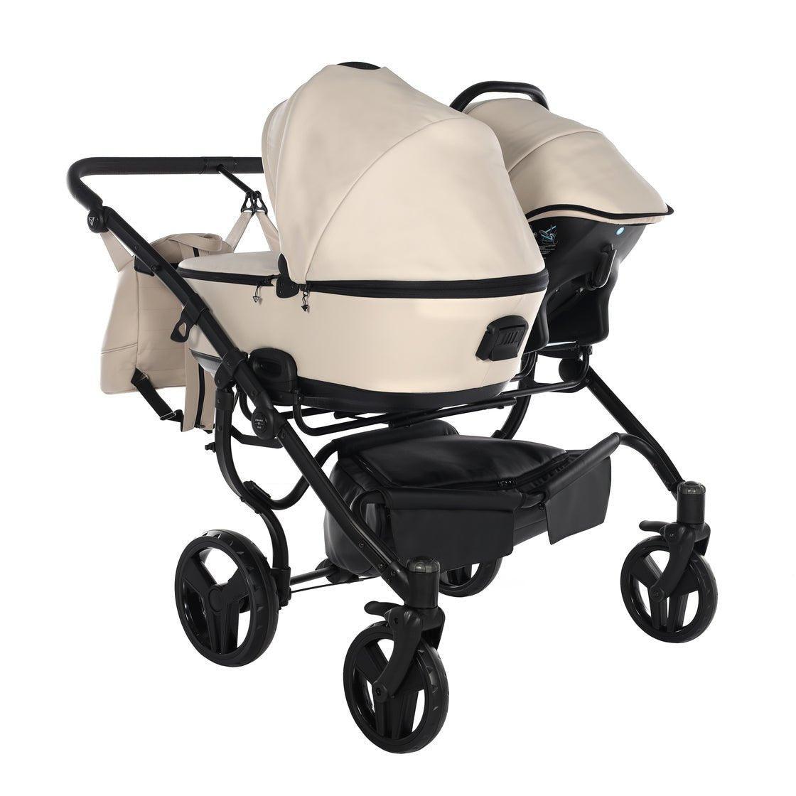 Junama - Space Eco Duo - Cream - Bebegui - Cadeiras Auto e Carrinhos