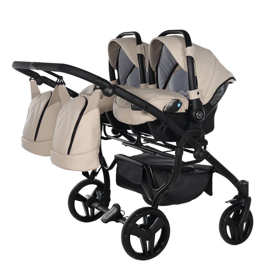 Junama - Space Eco Duo - Cream - Bebegui - Cadeiras Auto e Carrinhos