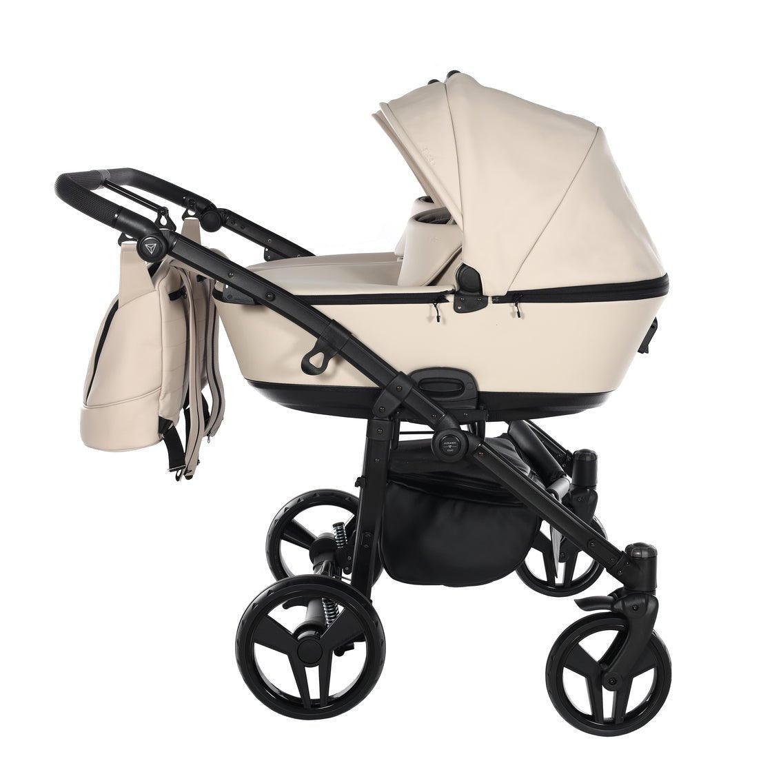 Junama - Space Eco Duo - Cream - Bebegui - Cadeiras Auto e Carrinhos