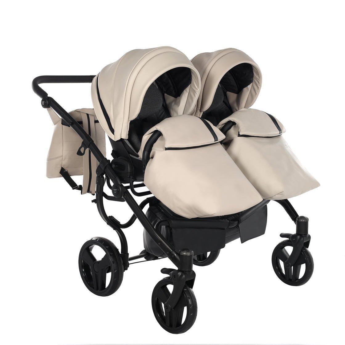 Junama - Space Eco Duo - Cream - Bebegui - Cadeiras Auto e Carrinhos
