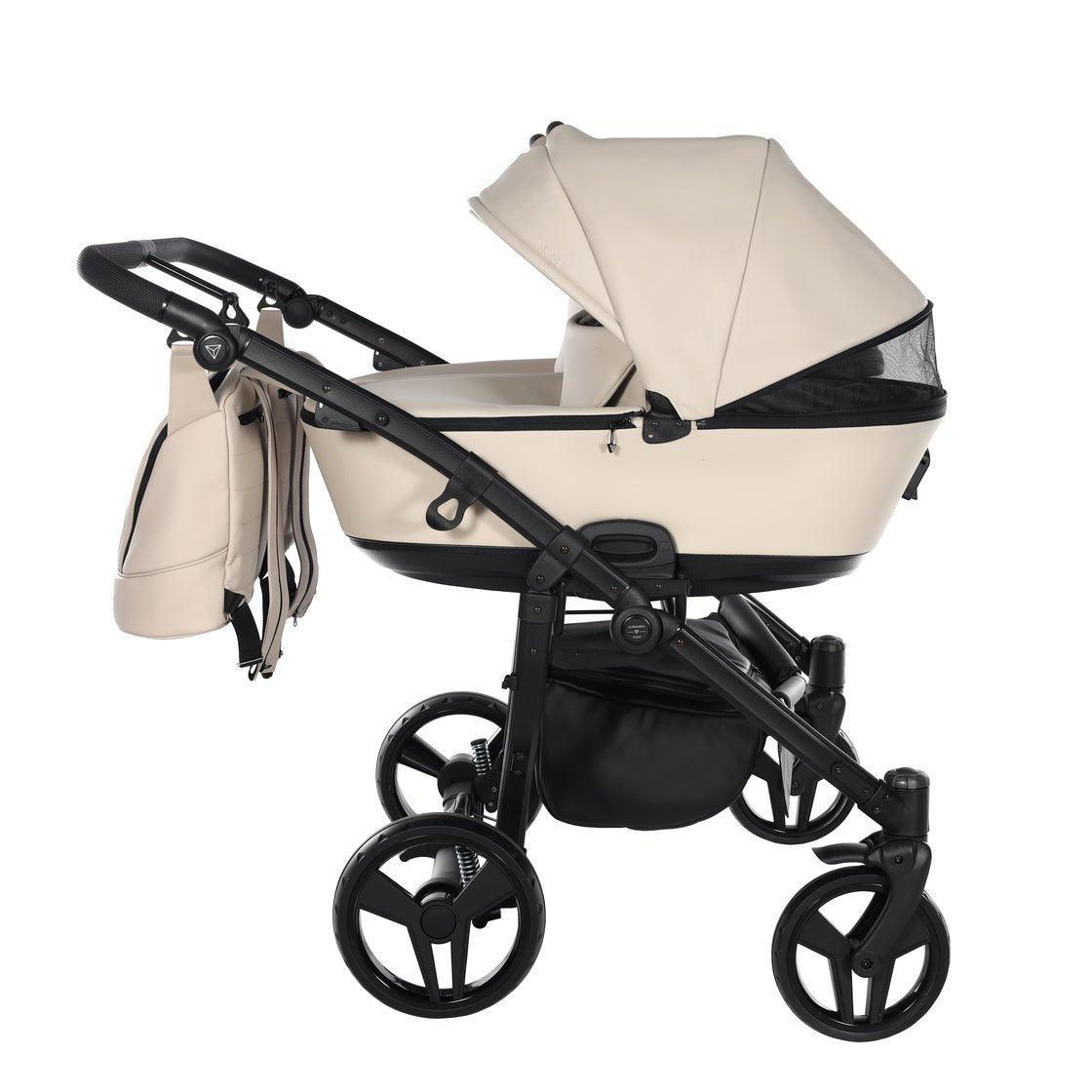 Junama - Space Eco Duo - Cream - Bebegui - Cadeiras Auto e Carrinhos