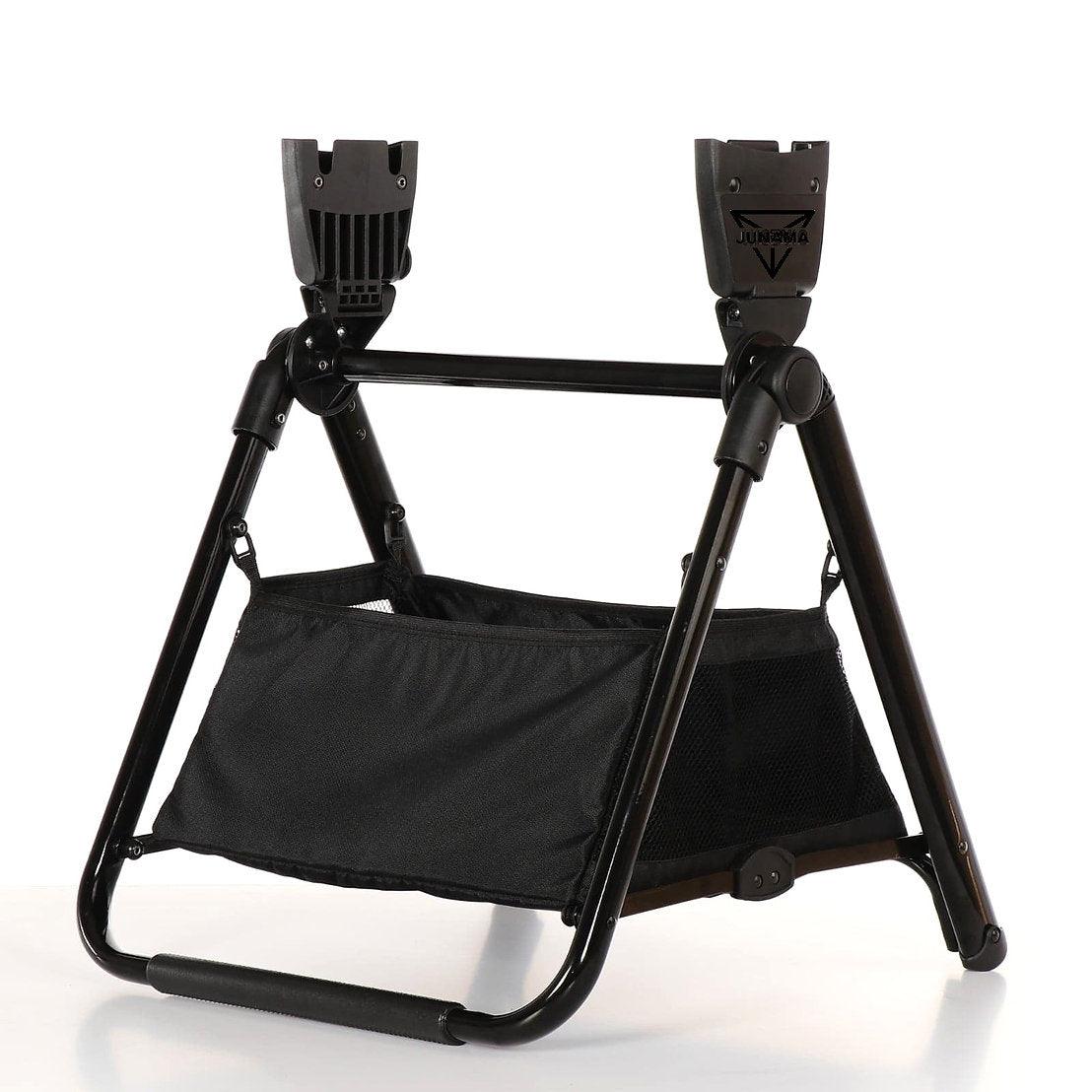 Junama - Suporte multifuncional com cesto - Black - Bebegui - Cadeiras Auto e Carrinhos